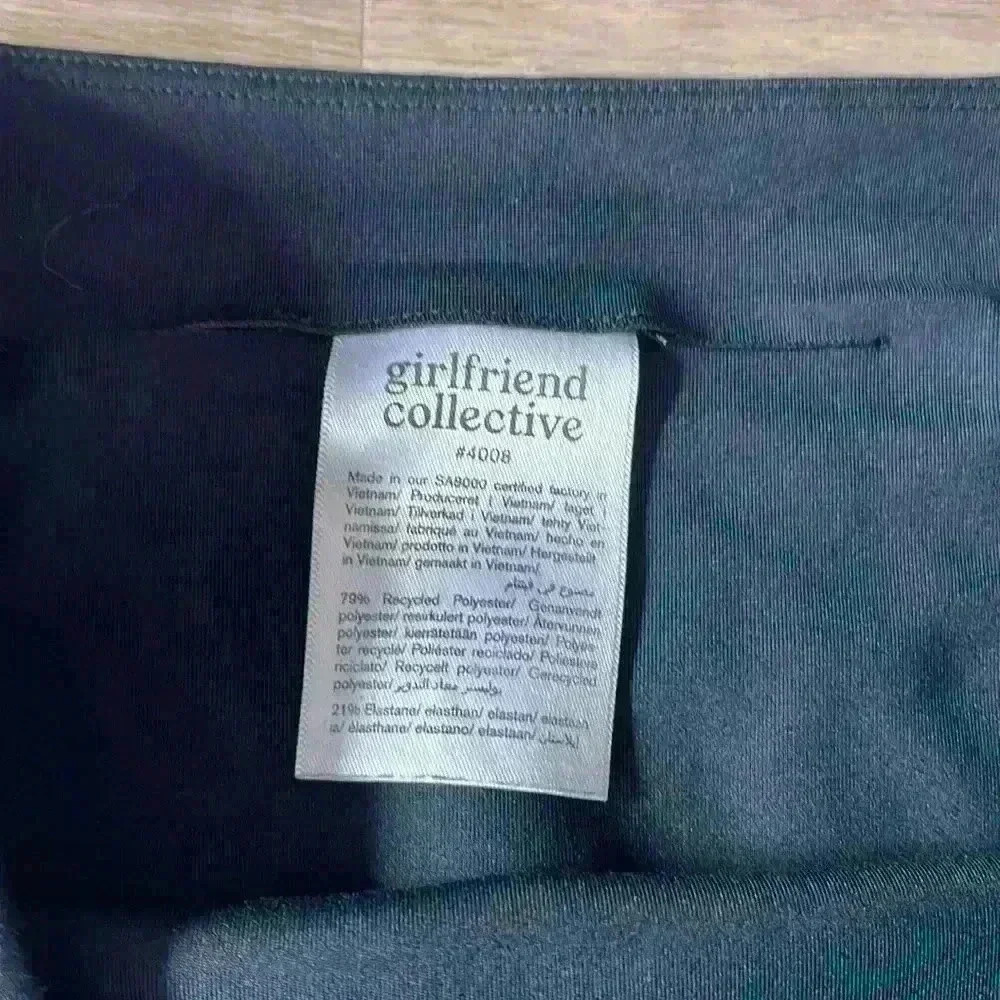 Girlfriend Collective Black Leggings Sz S - Picture 2 of 10